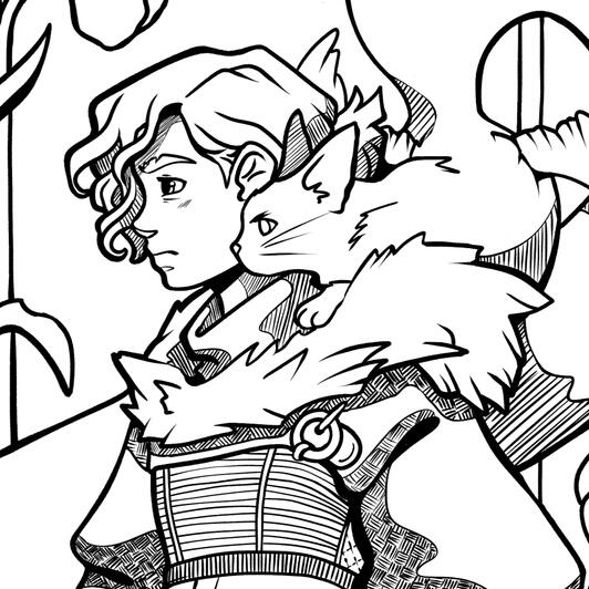 Chapter Illustration for the book project Fowlsnight