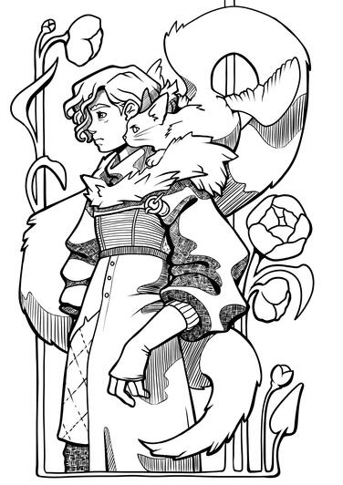 Chapter Illustration for the book project Fowlsnight